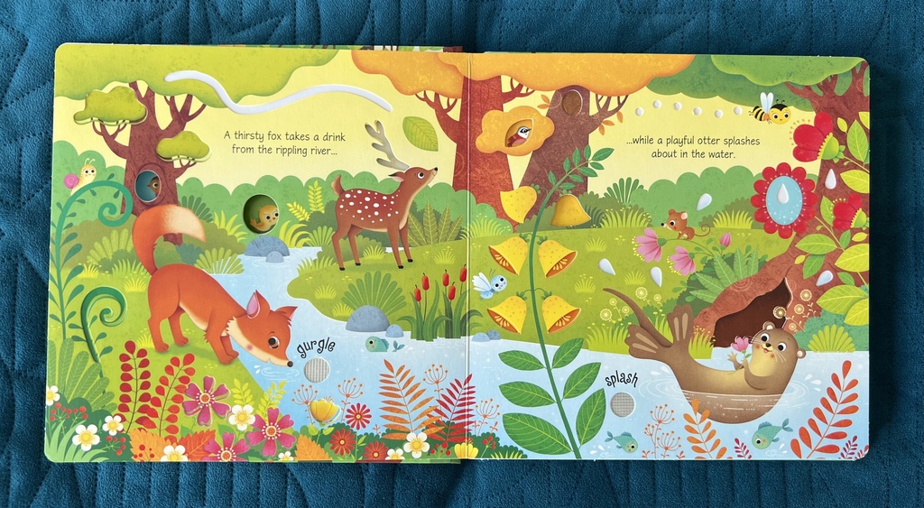 Woodland Sounds | Usborne English books for kids | The Kids' Nook Oman