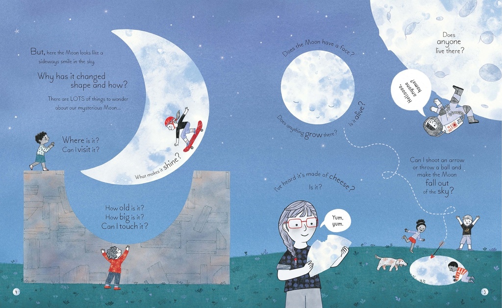 Book of the Moon | Usborne English books for children | The Kids' Nook Oman