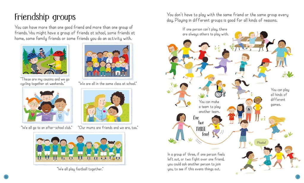 All About Friends | Usborne books for children in English | The Kids' Nook Oman