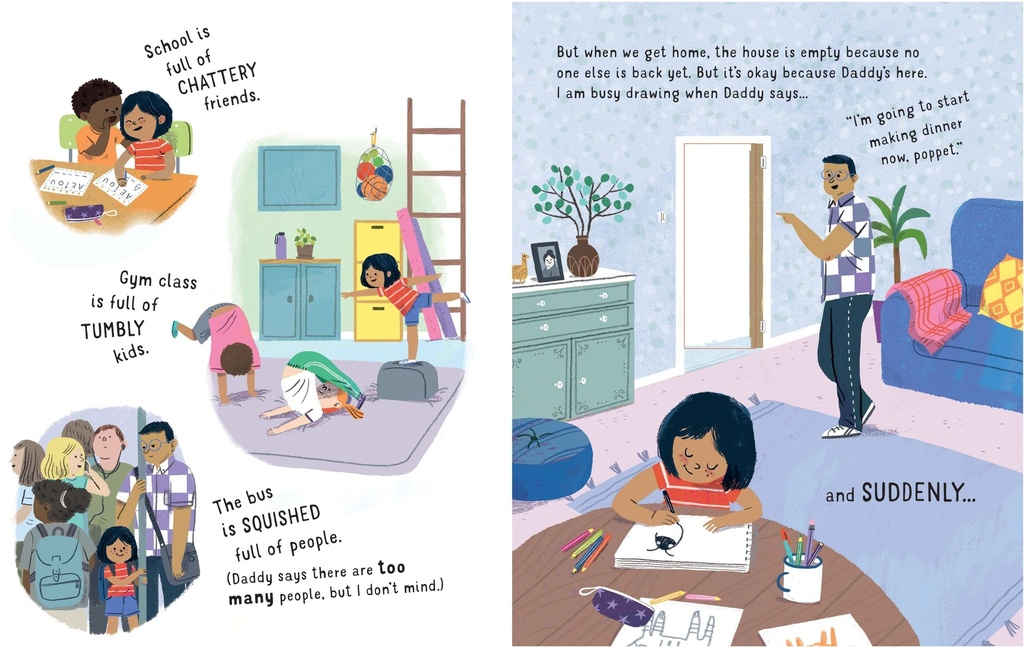 I'm Not (Very) Afraid of Being Alone | Usborne books for kids | The Kids' Nook Oman