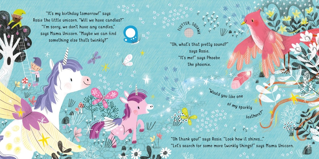 Lights and Sounds Unicorns | Usborne English books for children | The Kids' Nook Oman