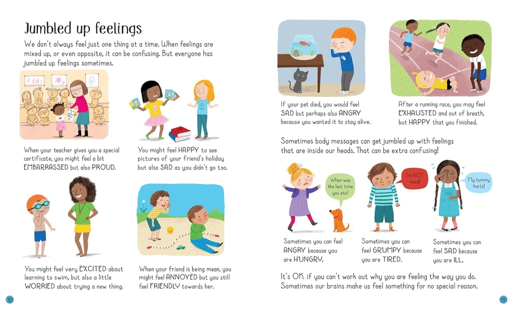 All About Feelings | Usborne books for kids in English | The Kids' Nook Oman