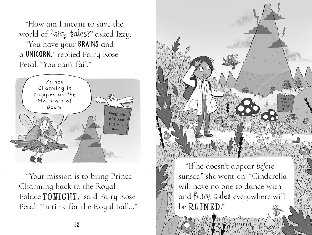 Izzy the Inventor and the Unexpected Unicorn - Usborne | The Kids' Nook Oman