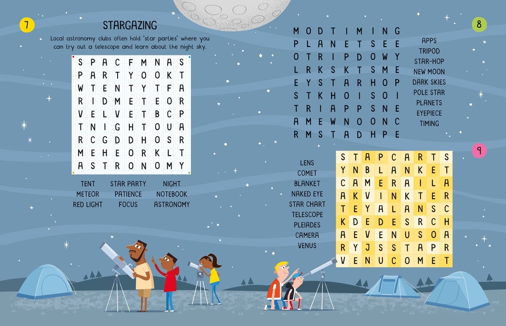 100 Children's Wordsearches: Space