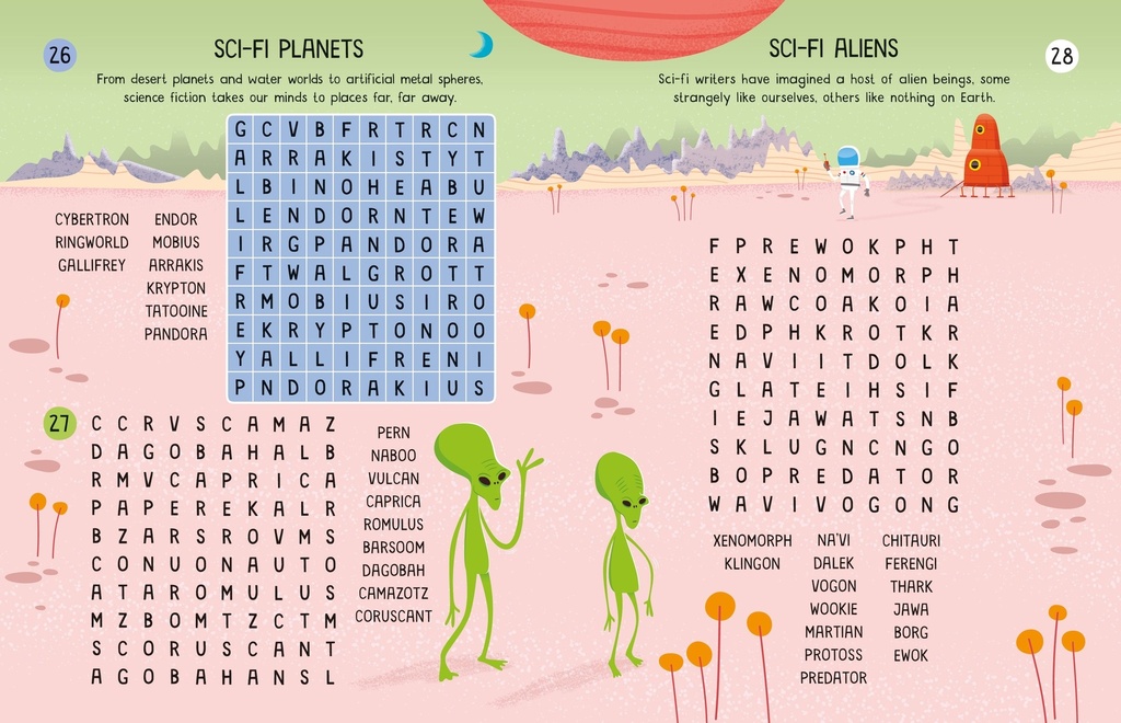 100 Children's Wordsearches: Space