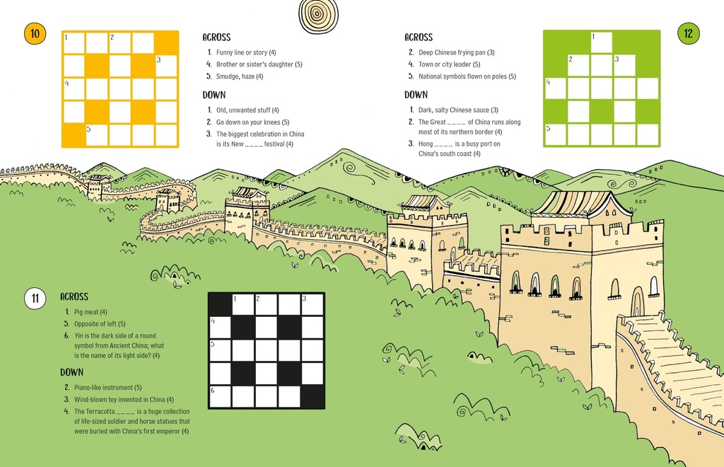 100 Children's Crosswords: Travel