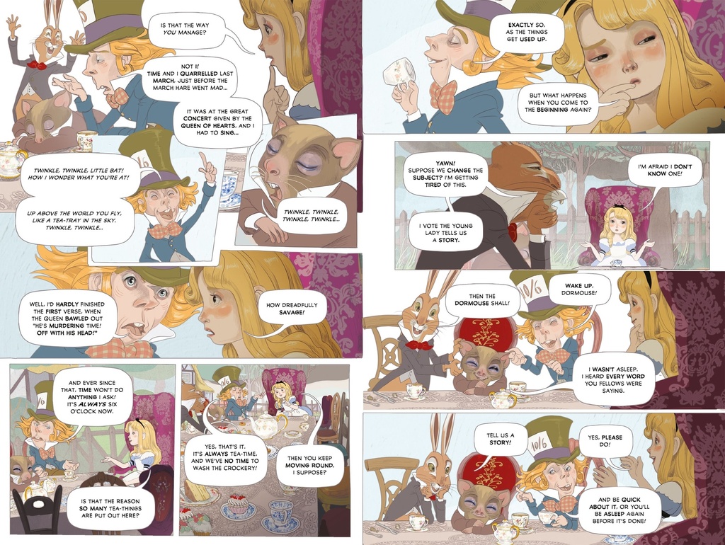 Alice in Wonderland Graphic Novel