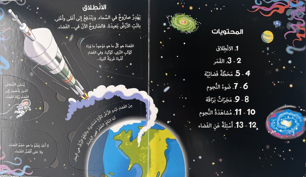 Look Inside Space | Arabic version