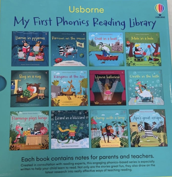 My First Phonics Reading Library | box set of 12 books