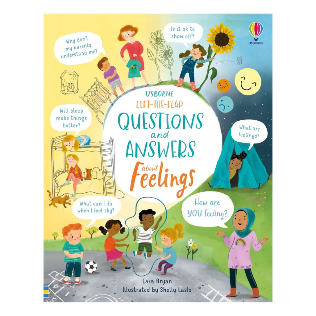 Lift-the-Flap Questions and Answers About Feelings | Usborne