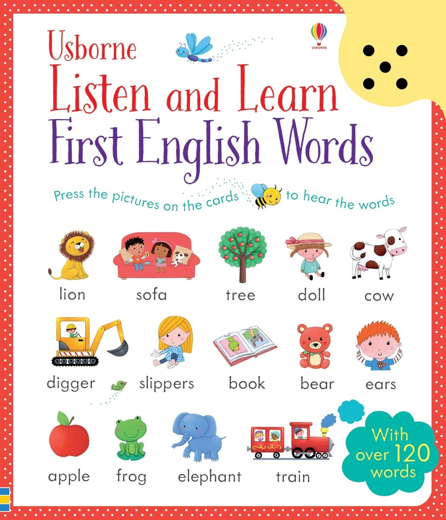 Listen and Learn First English Words | Usborne