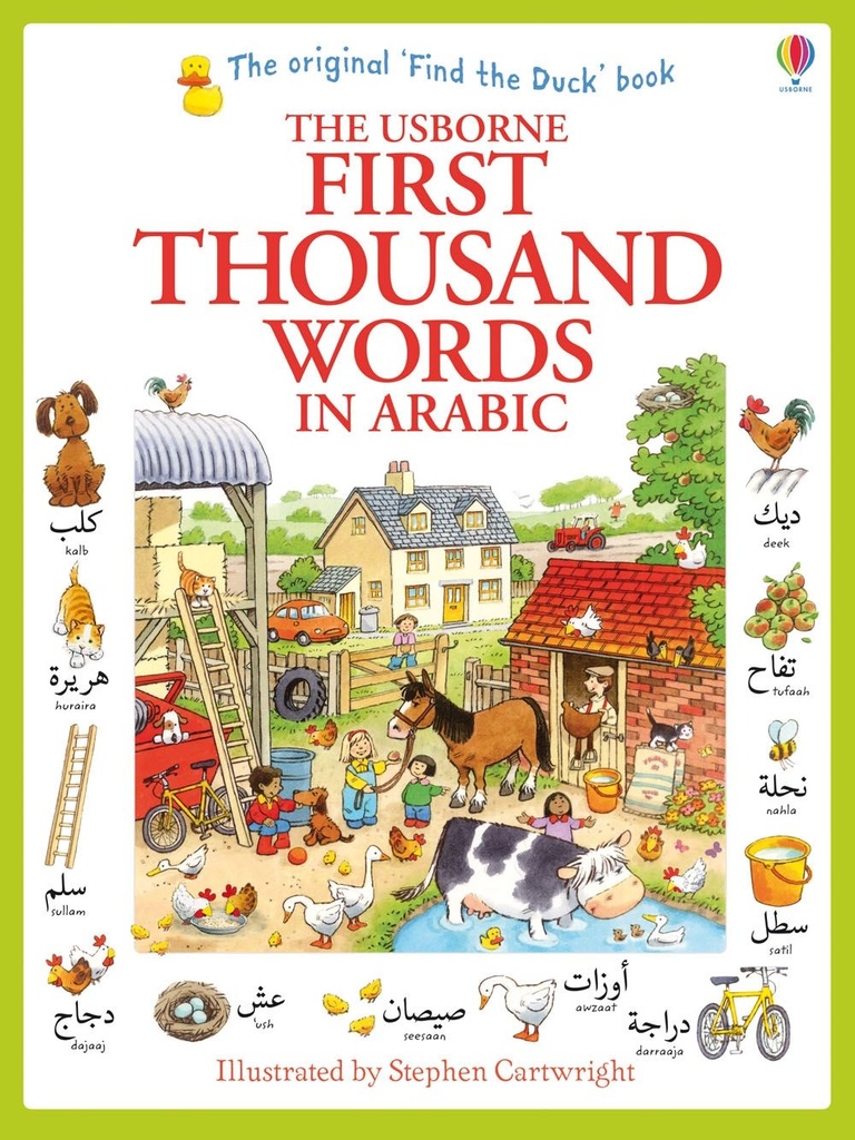 First Thousand Words in Arabic | Usborne