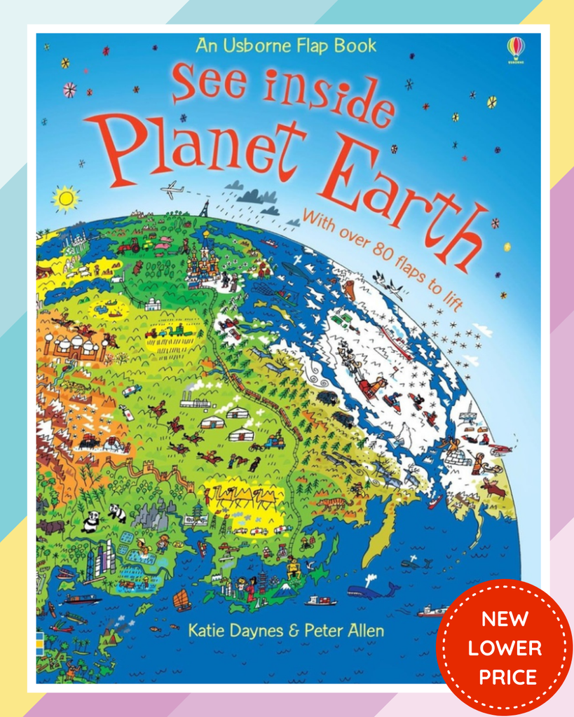 See Inside Planet Earth | Usborne | Thekidsnook