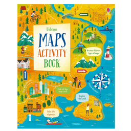 Maps Activity Book | Usborne